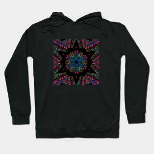 Colorful Knit Star of Life Hoodie